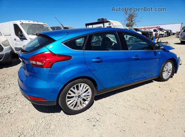 1FADP3N26GL387824 2016 FORD FOCUS Blue Задня права чверть