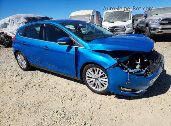 1FADP3N26GL387824 2016 FORD FOCUS Blue Передня права чверть