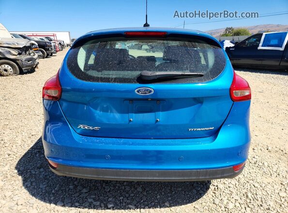 1FADP3N26GL387824 2016 FORD FOCUS Blue Вид ззаду