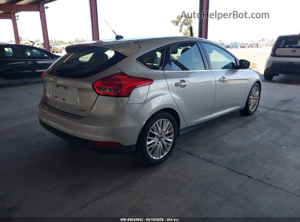 1FADP3N26JL314105 2018 FORD FOCUS Silver უკანა მარჯვენა