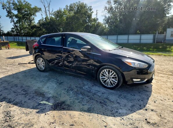 1FADP3N27JL320611 2018 FORD FOCUS Black Delantero derecho