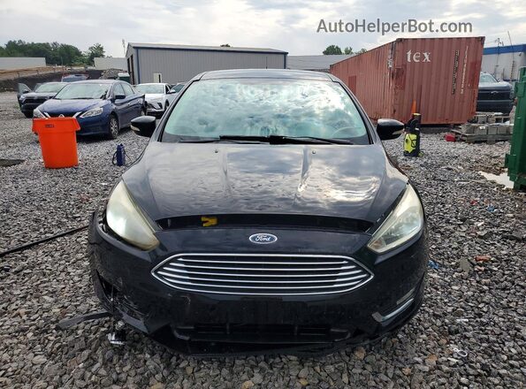 1FADP3N28GL279429 2016 FORD FOCUS Черный Вид спереди
