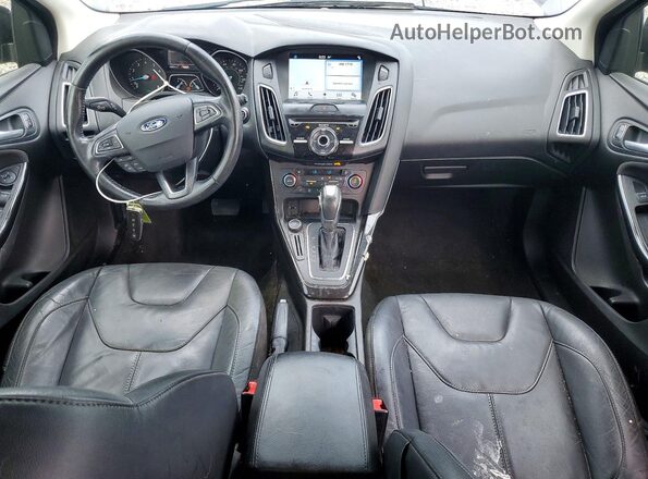 1FADP3N28GL279429 2016 FORD FOCUS Черный Вид панели приборов