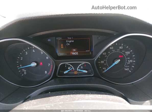 1FADP3N29JL303986 2018 FORD FOCUS Gray Widok tylnych siedzeń