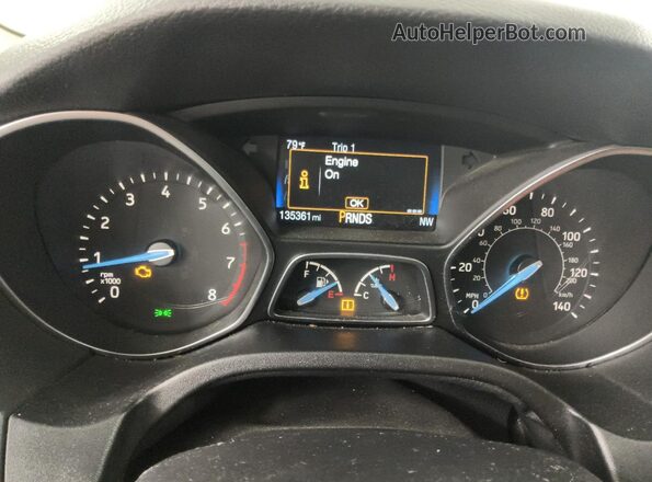 1FADP3N29JL314521 2018 FORD FOCUS White 