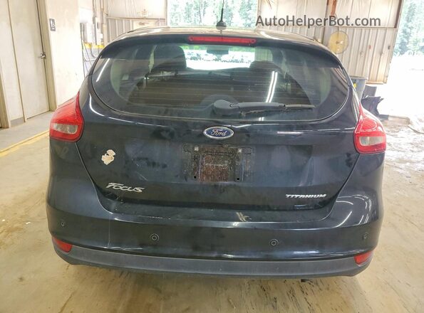 1FADP3N2XHL233800 2017 FORD FOCUS Черный Вид сзади