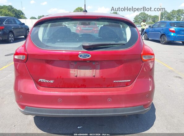 1FADP3N2XHL267073 2017 FORD FOCUS Red 
