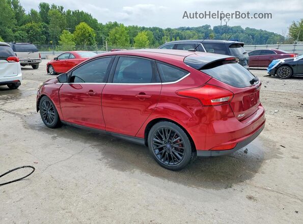 1FADP3N2XHL280129 2017 FORD FOCUS Red Rear left