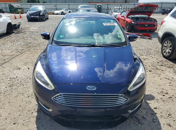 1FADP3N2XHL330270 2017 FORD FOCUS Blue Front view