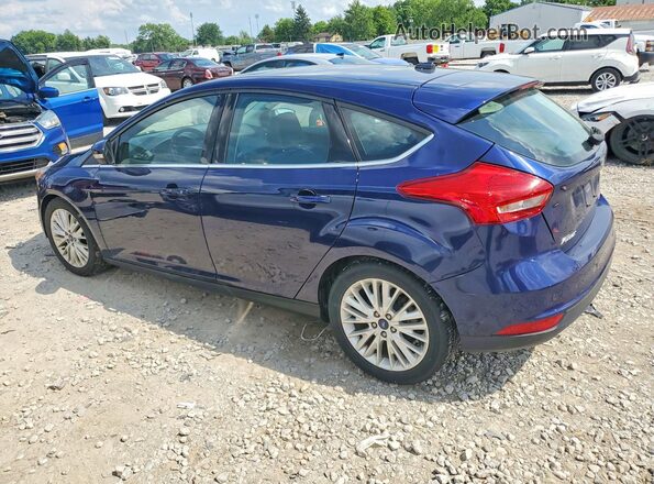1FADP3N2XHL330270 2017 FORD FOCUS Blue Rear left