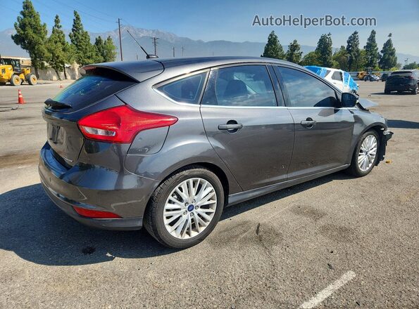 1FADP3N2XJL249744 2018 FORD FOCUS Charcoal Rear right