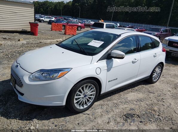 1FADP3R44GL362318 2016 FORD FOCUS ELECTRIC White Առջևի ձախ երեք քառորդ տեսարան