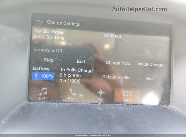 1FADP3R44GL362318 2016 FORD FOCUS ELECTRIC White Սալոնի հետևի տեսք