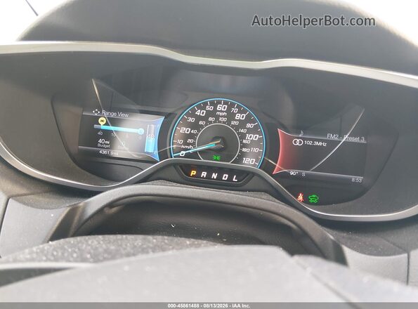 1FADP3R46GL396163 2016 FORD FOCUS ELECTRIC Black Rear seats view