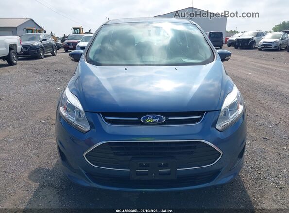 1FADP5AU0JL102058 2018 FORD C-MAX HYBRID Blue ხელსაწყოთა პანელის ხედი