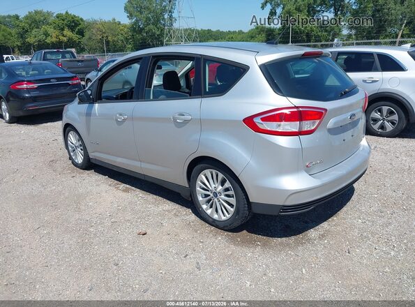 1FADP5AU1JL102070 2018 FORD C-MAX HYBRID Silver Rear left
