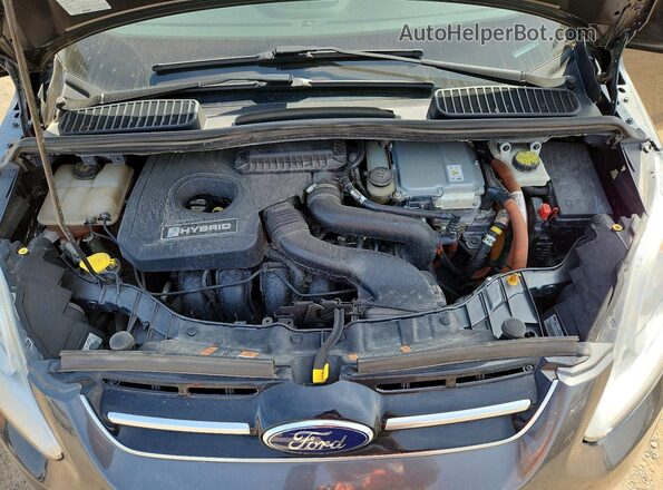 1FADP5AU2GL117590 2016 FORD C-MAX Серый Вид задней части салона