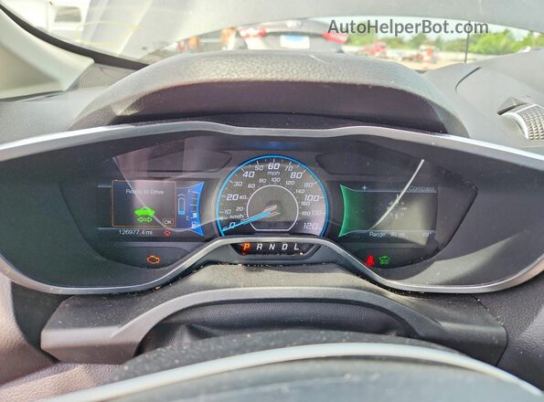 1FADP5AU2GL117590 2016 FORD C-MAX Серый Вид щитка приборов