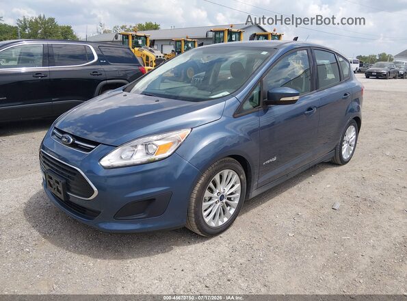 1FADP5AU3JL102054 2018 FORD C-MAX HYBRID Blue წინა ხედი