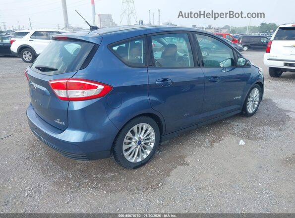 1FADP5AU3JL102054 2018 FORD C-MAX HYBRID Blue უკანა მარჯვენა