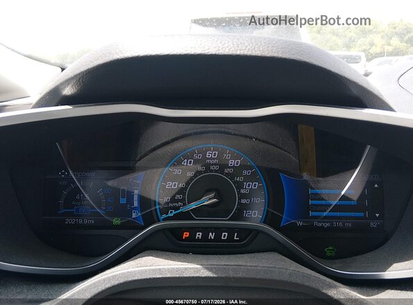 1FADP5AU3JL102054 2018 FORD C-MAX HYBRID Blue უკანა სავარძლების ხედი