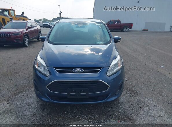 1FADP5AU3JL102054 2018 FORD C-MAX HYBRID Blue ხელსაწყოთა პანელის ხედი