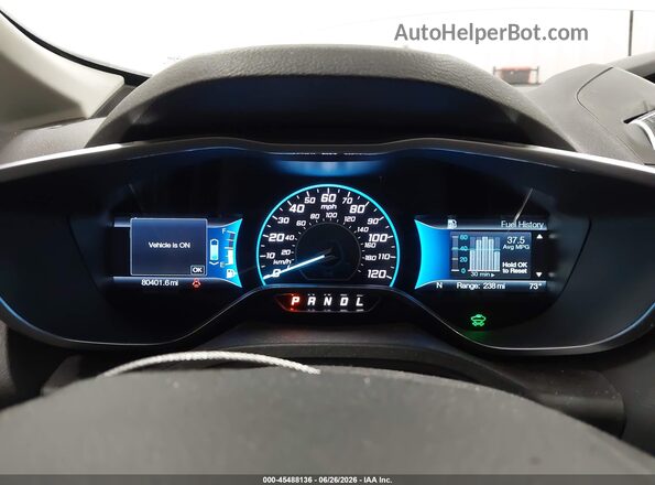1FADP5AU4GL115727 2016 FORD C-MAX HYBRID White Vista de los asientos traseros