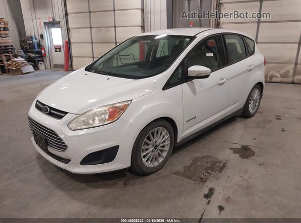 1FADP5AU4GL115730 2016 FORD C-MAX HYBRID White Առջևի ձախ երեք քառորդ տեսարան