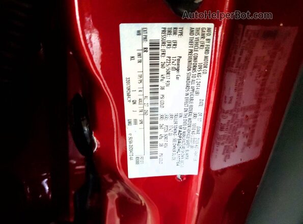1FADP5AU7HL117764 2017 FORD C-MAX Red Widok komory silnika