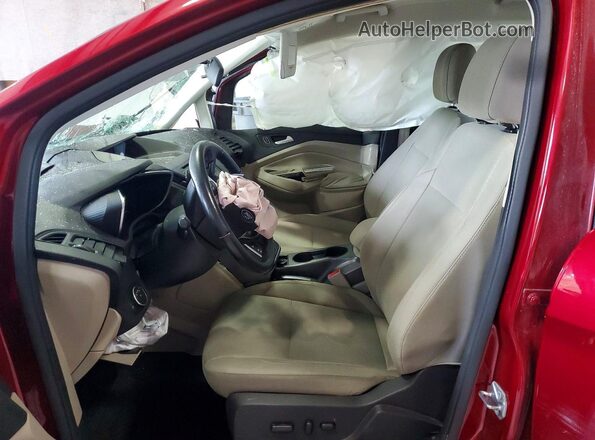 1FADP5AU7HL117764 2017 FORD C-MAX Red Widok wnętrza z przodu