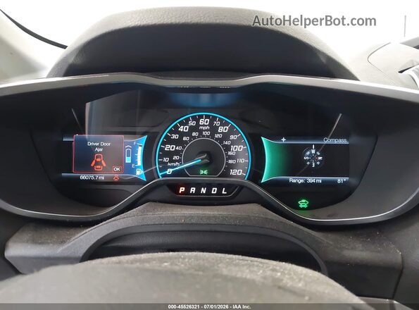 1FADP5AU8GL115729 2016 FORD C-MAX HYBRID Белый Вид задних сидений