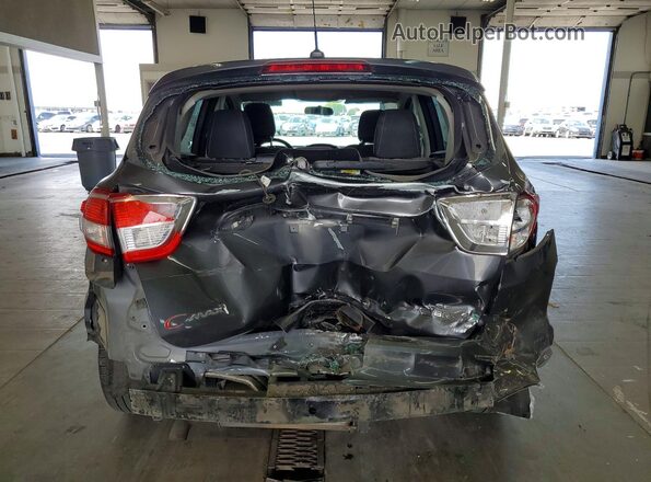 1FADP5AU9JL106089 2018 FORD C-MAX Gray Rear view