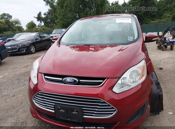 1FADP5AUXGL106479 2016 FORD C-MAX HYBRID Красный Вид спереди