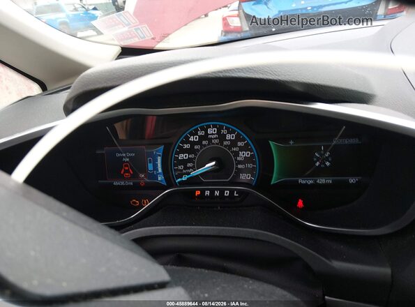 1FADP5AUXGL106479 2016 FORD C-MAX HYBRID Красный Вид задних сидений
