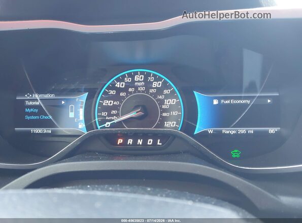 1FADP5AUXHL111702 2017 FORD C-MAX HYBRID Black Հետևի նստատեղերի տեսք