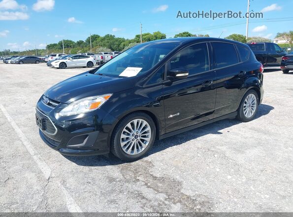 1FADP5AUXHL111702 2017 FORD C-MAX HYBRID Black Առջևի ձախ երեք քառորդ տեսարան