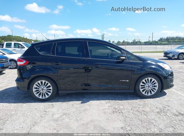 1FADP5AUXHL111702 2017 FORD C-MAX HYBRID Black Սալոնի հետևի տեսք