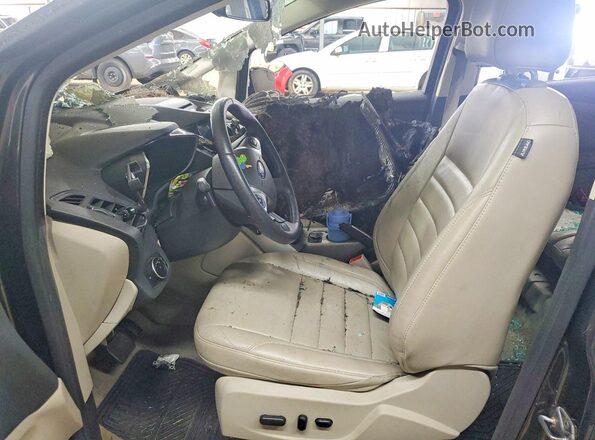 1FADP5BU1GL108247 2016 FORD C-MAX Gray Widok wnętrza z przodu