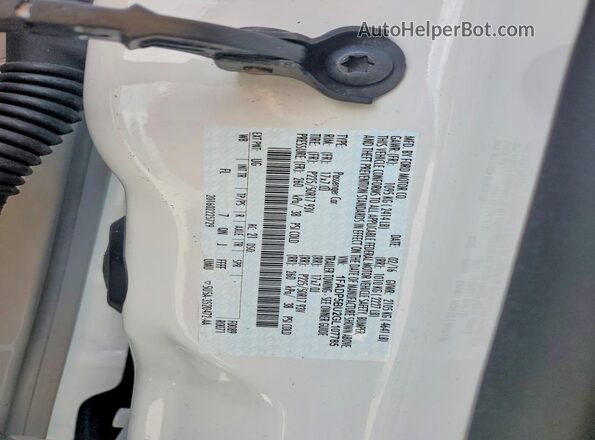 1FADP5BU2GL107785 2016 FORD C-MAX White Vista de la etiqueta del VIN
