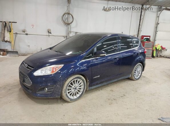 1FADP5BU2GL113568 2016 FORD C-MAX HYBRID Blue წინა მარცხენა ხედი სამი მეოთხედიდან
