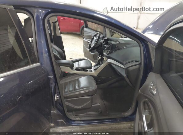 1FADP5BU2GL113568 2016 FORD C-MAX HYBRID Blue წინა სალონის ხედი