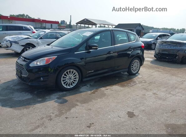 1FADP5BU4GL100837 2016 FORD C-MAX HYBRID Black წინა მარცხენა ხედი სამი მეოთხედიდან