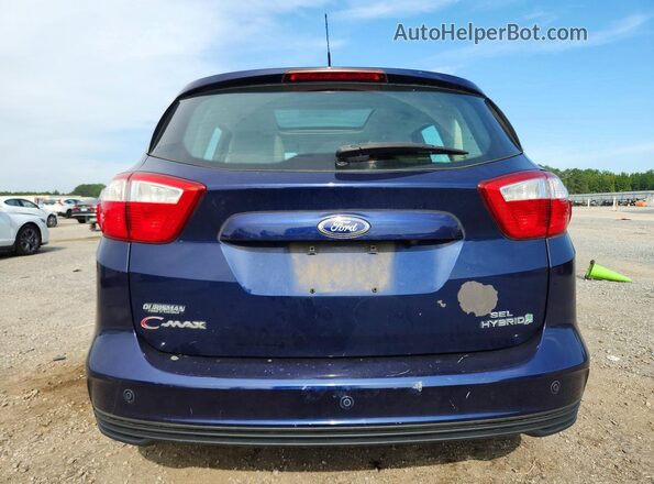 1FADP5BU4GL104001 2016 FORD C-MAX Синий Вид сзади