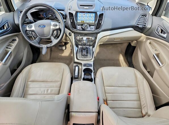 1FADP5BU4GL104001 2016 FORD C-MAX Синий Вид панели приборов