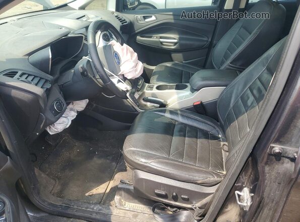 1FADP5BU9GL117603 2016 FORD C-MAX Gray Front interior view