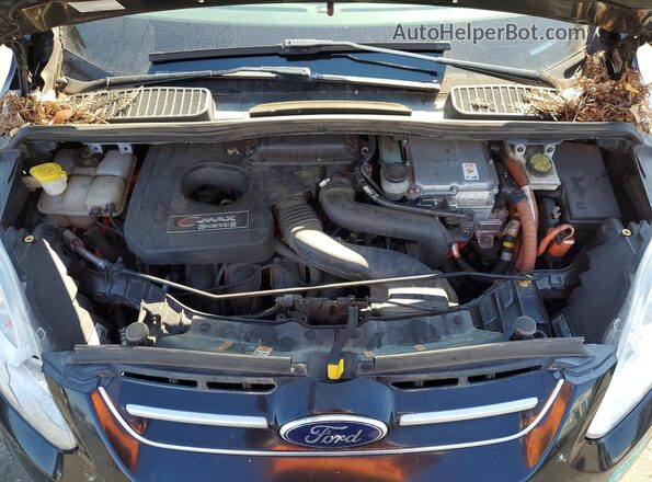 1FADP5CU1GL118503 2016 FORD C-MAX Black Вид задньої частини салону