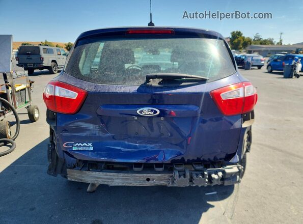 1FADP5CU2GL106862 2016 FORD C-MAX Синий Вид сзади