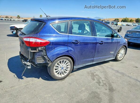 1FADP5CU2GL106862 2016 FORD C-MAX Синий Задняя правая четверть