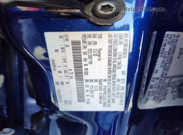 1FADP5CU2GL106862 2016 FORD C-MAX Синий Вид подкапотного пространства