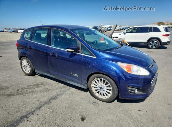 1FADP5CU2GL106862 2016 FORD C-MAX Синий Передняя правая четверть